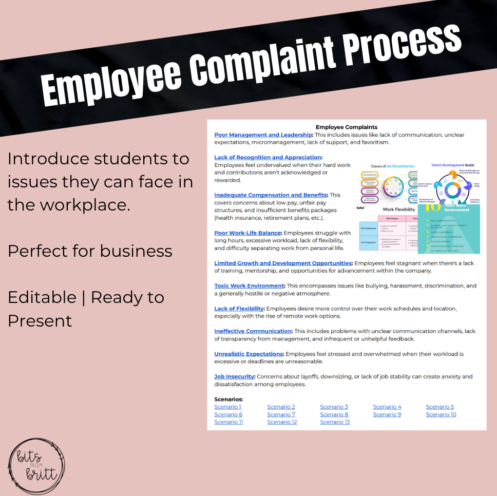 Employee Complaints