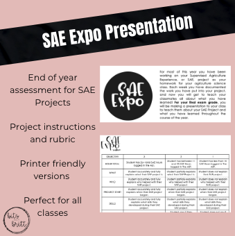 SAE Expo Presentation/Project