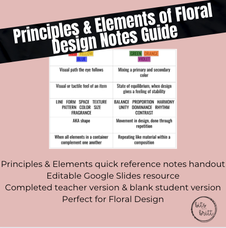 Principles & Elements Handout