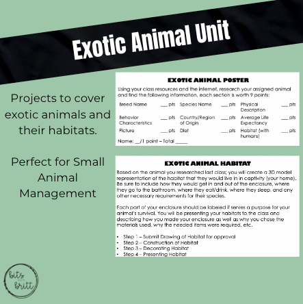 Exotic Animal Unit