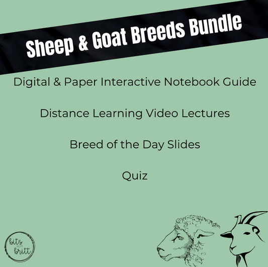 Sheep & Goat Breed Bundle